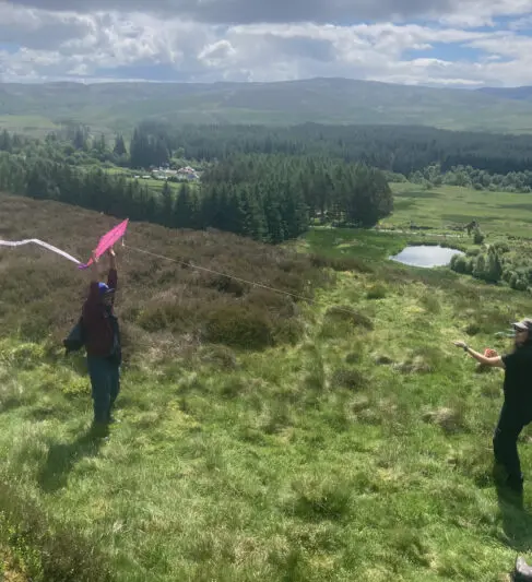 Kite flying