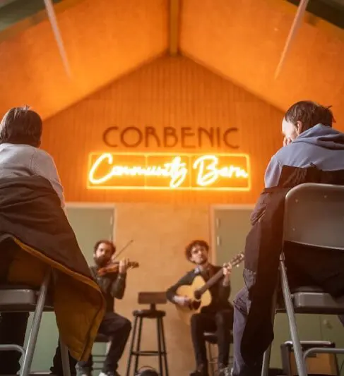 Corbenic Community Barn Opening